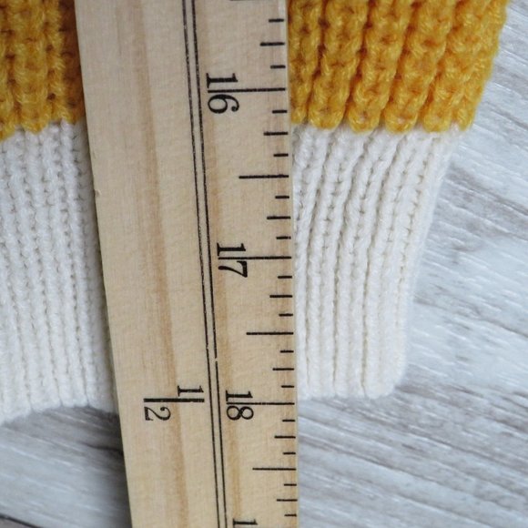 Emotions* Women's Long Sleeve V-Neck Straight Hem Ribbed‎ Sweater~ Size Large - Picture 8 of 8